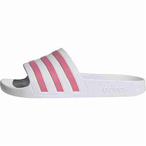 adidas badeschuhe weiß rose gold|adidas badelatschen damen.